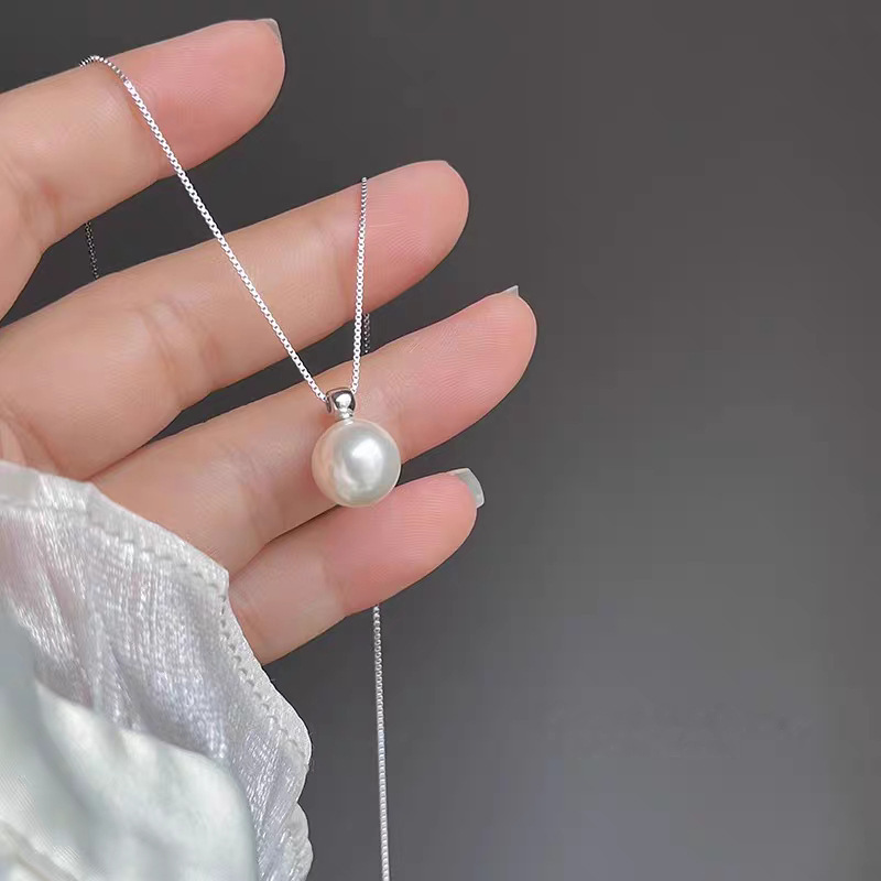 Collier de perles en argent St - Pearl Trim Chain avis et prix