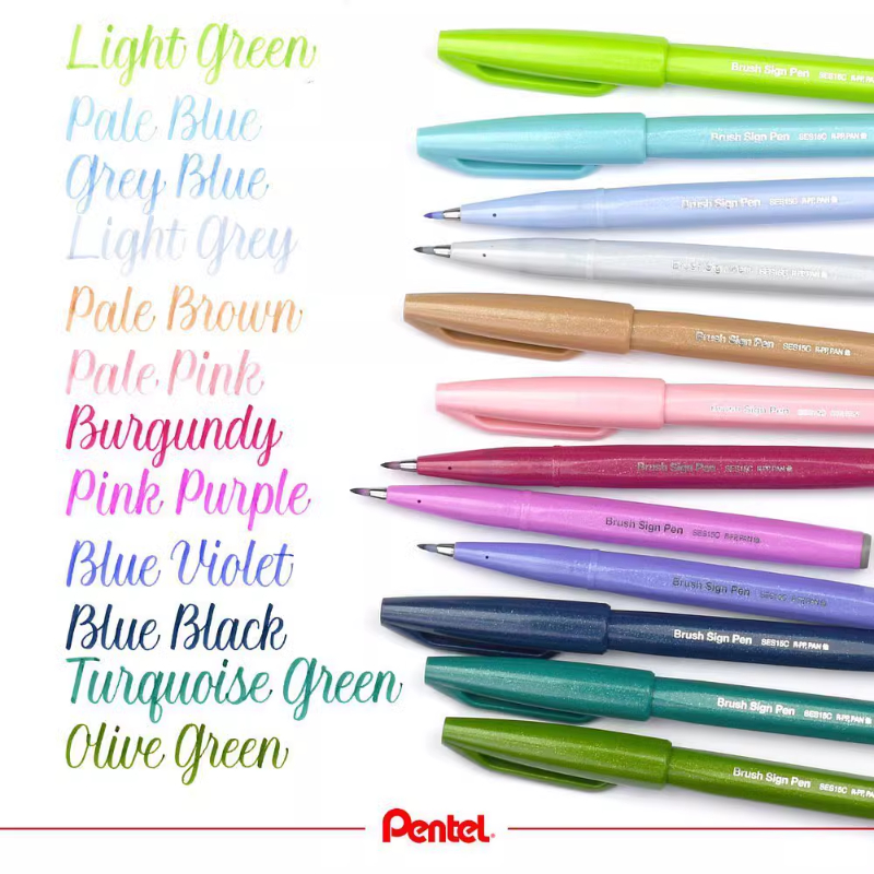 Pentel Fude – stylo à panneau - Pentel Pen Sign Pen avis et prix