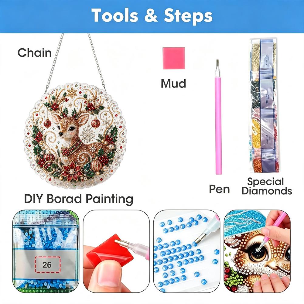 Kit de Décoration de Noël DIY  - Pearl Trim Chain avis et prix