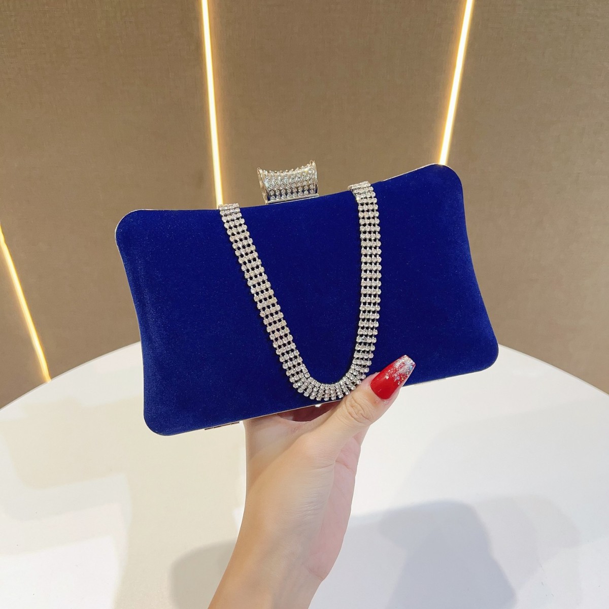 Sac de Banquet en velours pour - Tassel Fringe Trim avis et prix