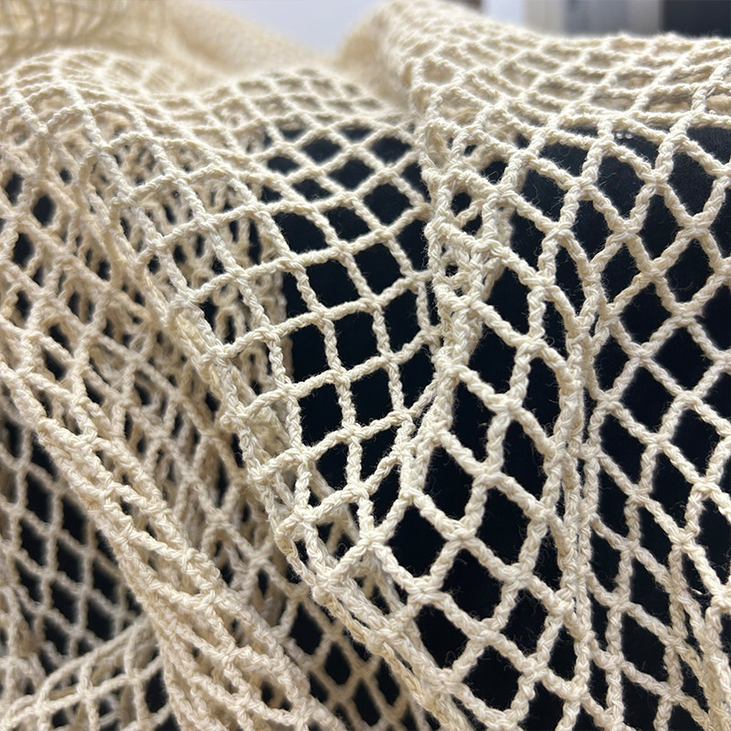 Tissu en coton et lin à maille - Crystal Mesh Fabric avis et prix